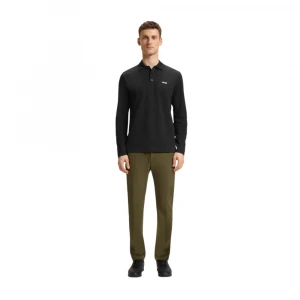 Поло Boss Cotton-Piqué Polo Shirt With Contrast Logo 2