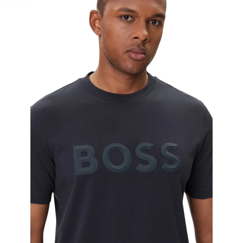 Футболка Boss Cotton-Jersey T-Shirt With 3D Logo 2
