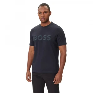Футболка Boss Cotton-Jersey T-Shirt With 3D Logo