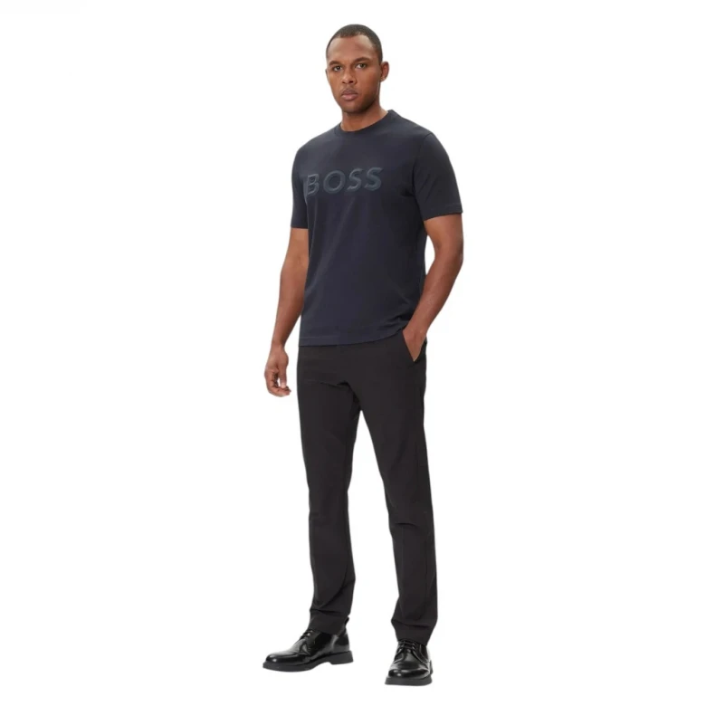 Футболка Boss Cotton-Jersey T-Shirt With 3D Logo 4