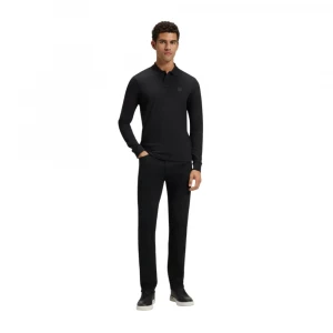 Джинсы Boss Schwarze Maine Regular-Fit Jeans Aus Bequemem Stretch-Denim 1
