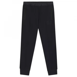 Брюки Boss Check-Print Tracksuit Bottoms In Stretch Piqué 4