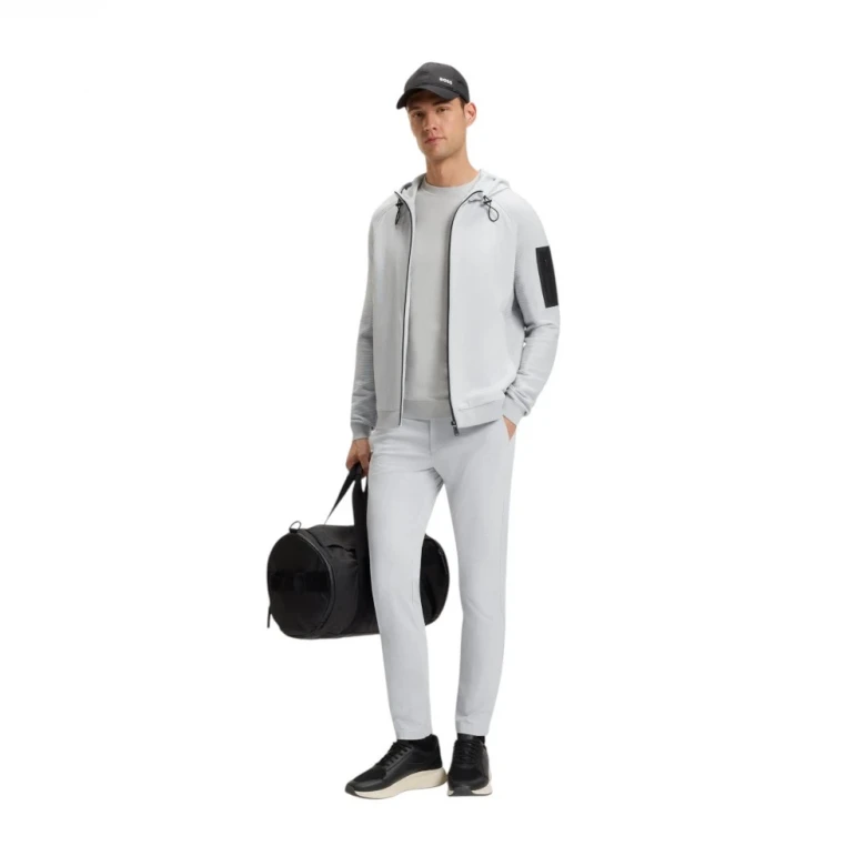 Толстовка Boss Hybrid Jacket With Comfort-Stretch Knit 2