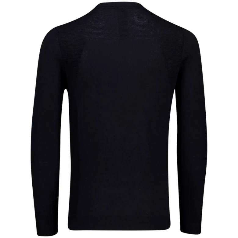 Кофта Boss Cotton-Blend Sweater With Body-Mapping And Contrast Logo 1