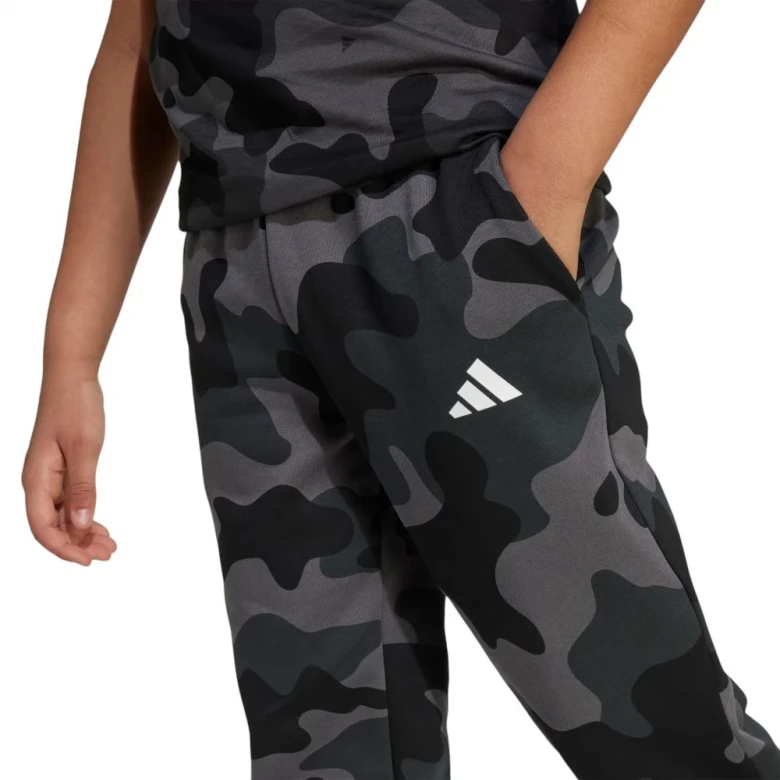 Брюки Adidas Seasonal Essentials Camo Fleece Pant Kids 2