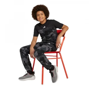 Брюки Adidas Seasonal Essentials Camo Fleece Pant Kids 4