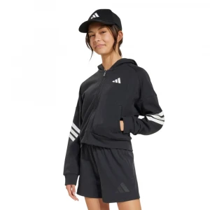 Adidas Future Icons 3-Stripes Full-Zip Hooded Track Jacket Kids Tolstovkasi
