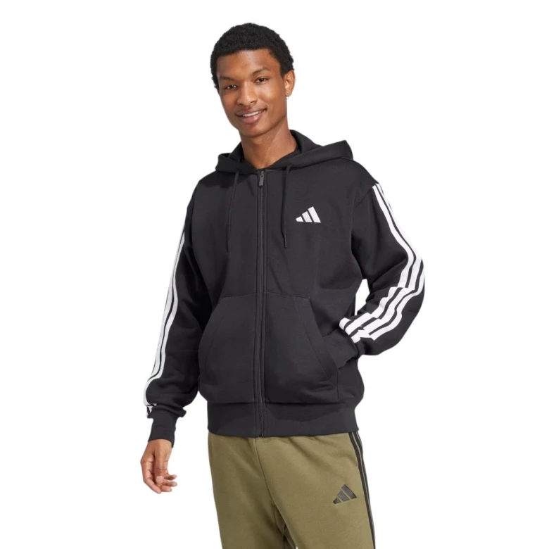 Толстовка Adidas Essentials 3-Stripes Fleece