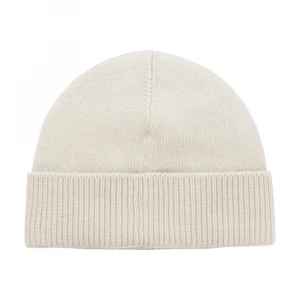 Шапка Boss Knitted Beanie Hat With Embroidered Logo 1