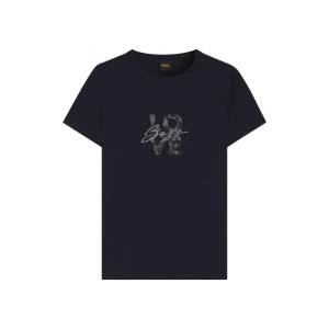 Slim-Fit T-Shirt In Cotton Jersey With Logo Artwork 4