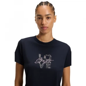 Slim-Fit T-Shirt In Cotton Jersey With Logo Artwork 1