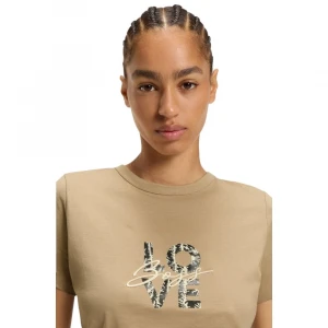 Футболка Boss Slim-Fit T-Shirt In Cotton Jersey With Logo Artwork 1