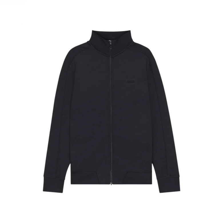 Ветровка Boss Regular-Fit Zip-Up Sweatshirt With Quilted Jacquard 5
