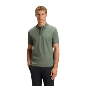 Поло Boss Paddy Polo Shirt With Striped Placket And Logo
