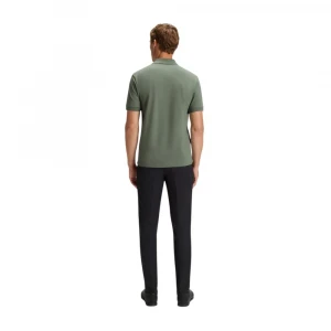 Поло Boss Paddy Polo Shirt With Striped Placket And Logo 3