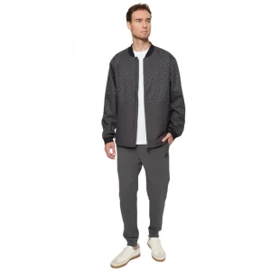 Куртка Boss Water-Repellent Bomber Jacket With Double B Monogram Jacquard 3