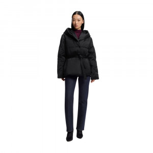 Boss Water-Repellent Quilted Jacket With Belt Kurtkasi 3