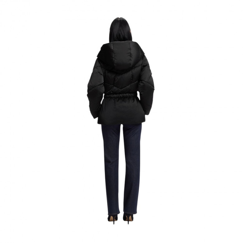 Boss Water-Repellent Quilted Jacket With Belt Kurtkasi 4