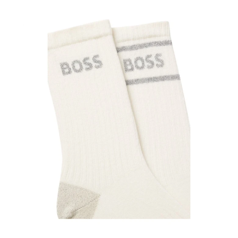 Носки Boss Two-Pack Of Short-Length Socks With Sparkly Logos 1