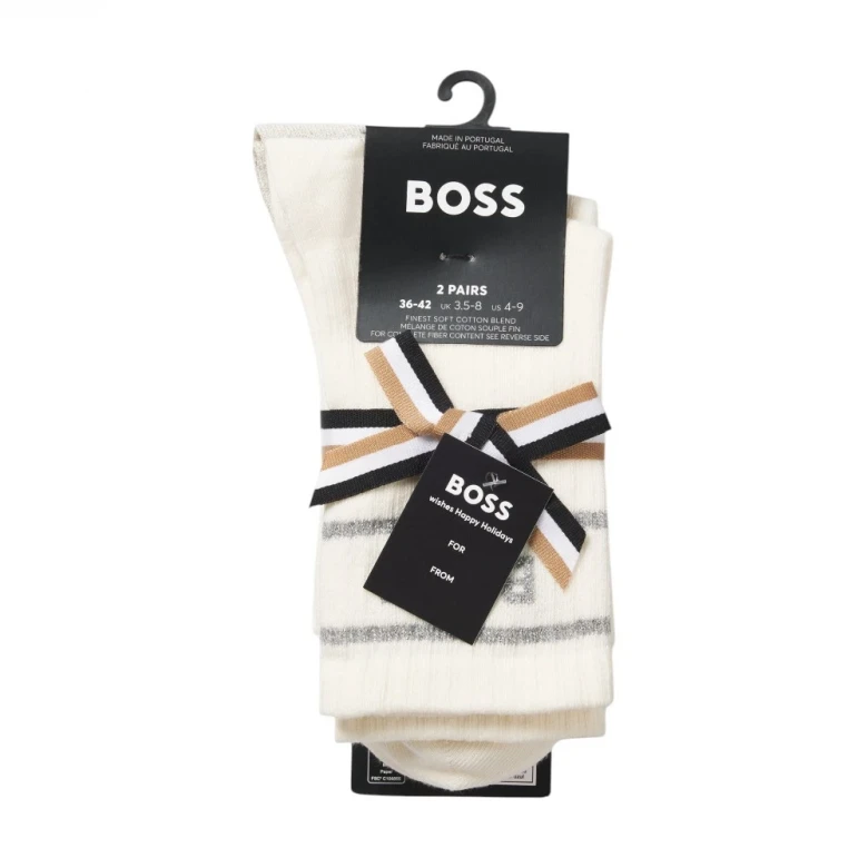 Носки Boss Two-Pack Of Short-Length Socks With Sparkly Logos 2
