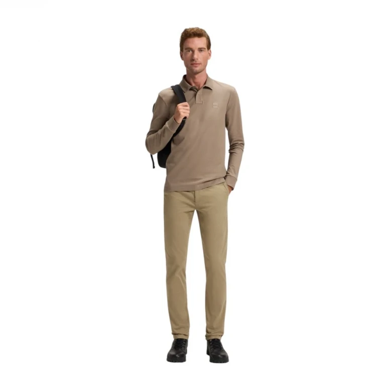 Поло Boss Slim-Fit Polo Shirt In Stretch-Cotton Piqué 1