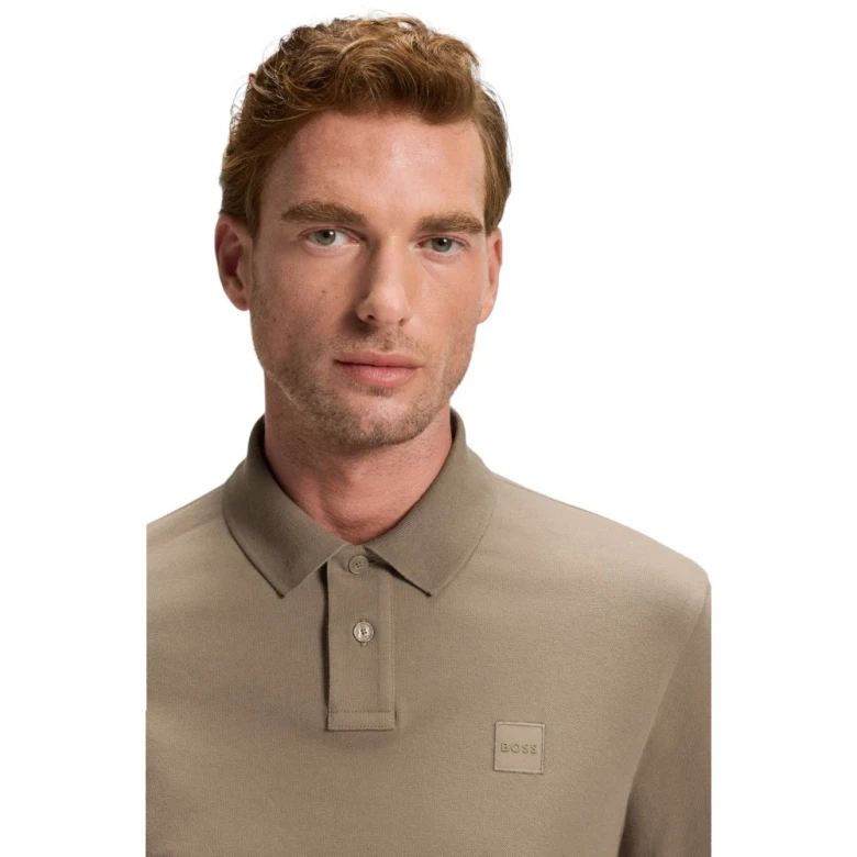 Поло Boss Slim-Fit Polo Shirt In Stretch-Cotton Piqué 0