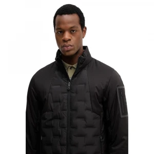 Пуховик Boss Cropped Down Jacket With Water-Repellent Finish 3