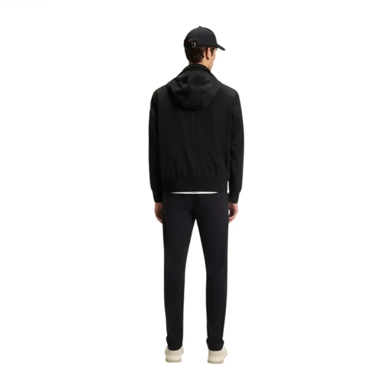 Куртка Boss Water-Repellent Aviator-Style Bomber Jacket With Packable Hood 4