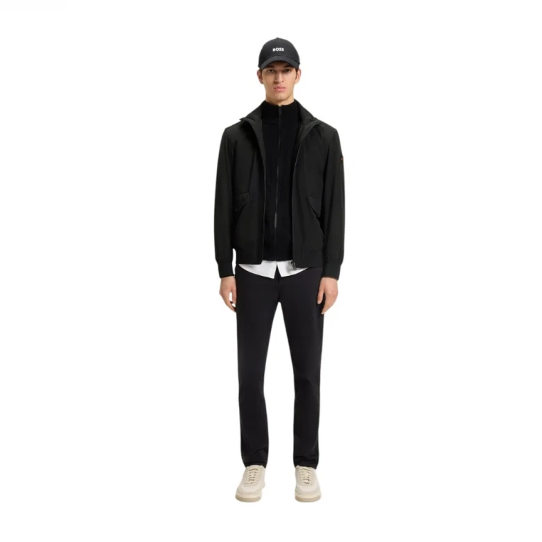 Куртка Boss Water-Repellent Aviator-Style Bomber Jacket With Packable Hood 3