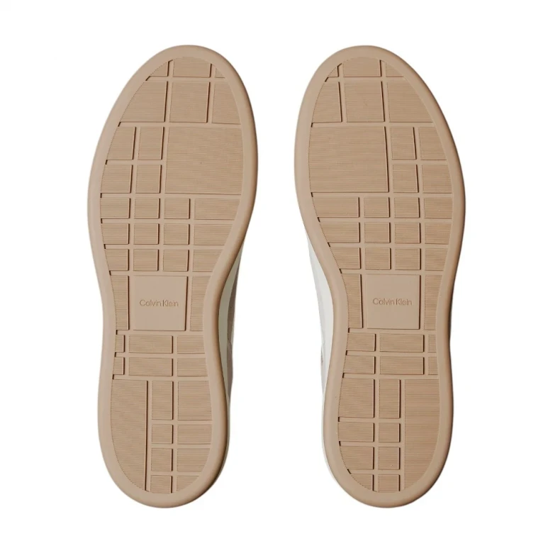 Leather and Suede Signature Trainers 5