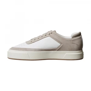 Leather and Suede Signature Trainers 4
