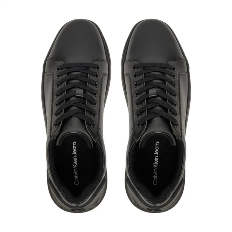 Smooth Leather Flexible Sole Trainers 3