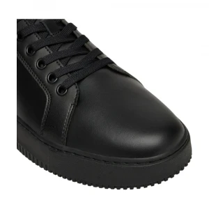 Smooth Leather Flexible Sole Trainers 5