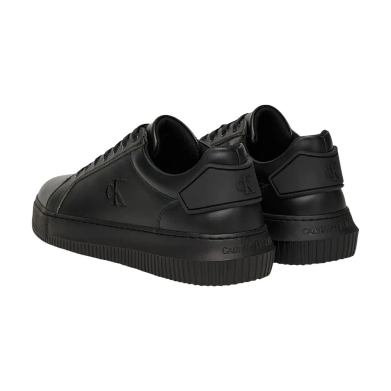 Smooth Leather Flexible Sole Trainers 2