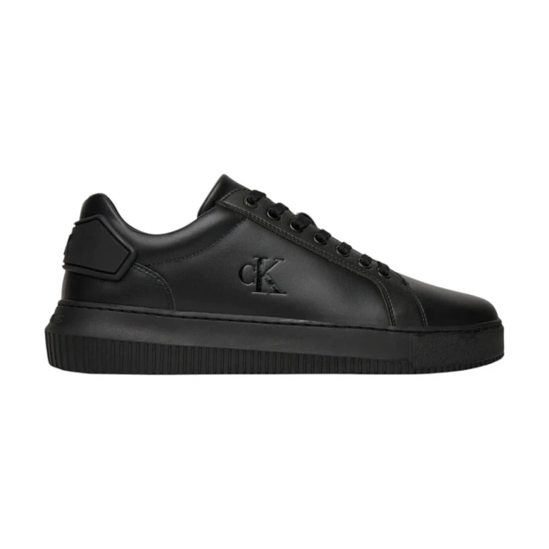 Smooth Leather Flexible Sole Trainers