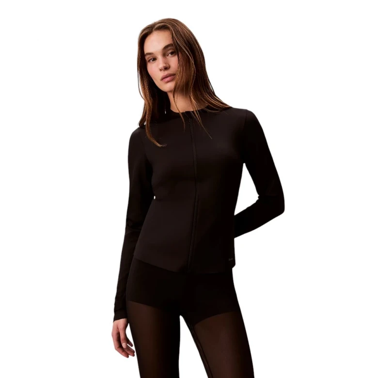 Invisible Midlayer Shapewear Zip Up Jacket