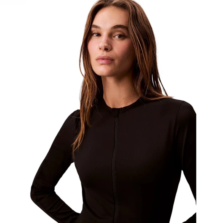 Invisible Midlayer Shapewear Zip Up Jacket 2