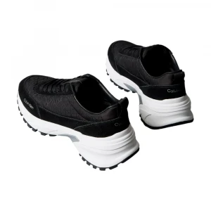 Suede and Emblem Logo Nylon Trainers 2