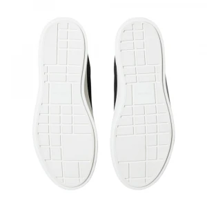 Leather Emblem Logo Pattern Trainers 5