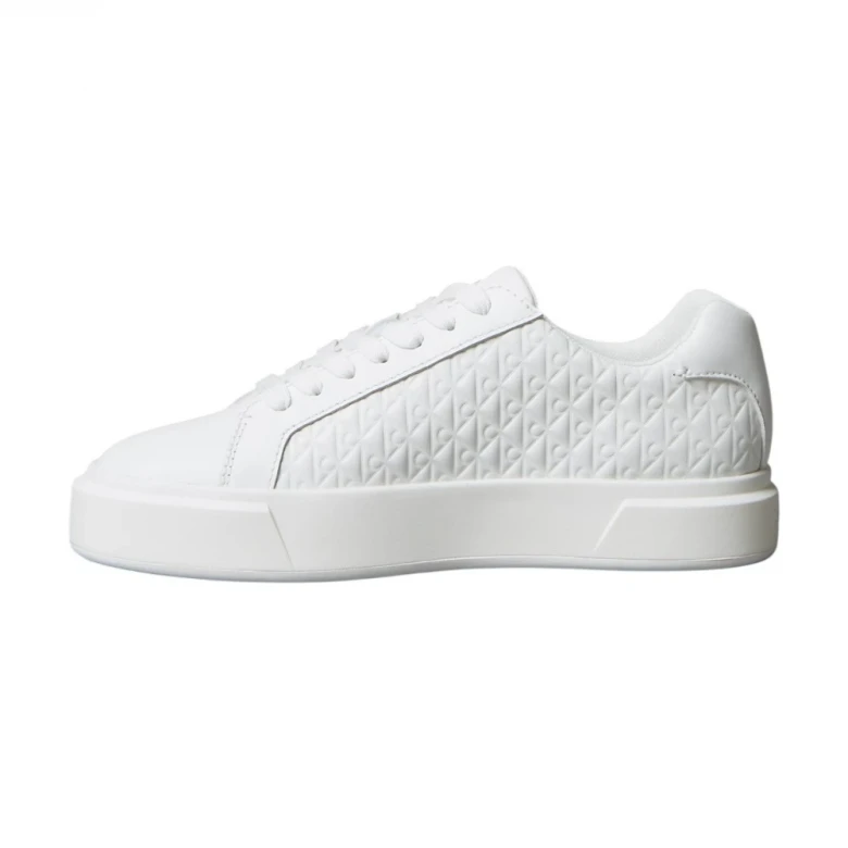 Leather Emblem Logo Trainers 4