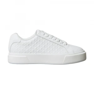 Leather Emblem Logo Trainers
