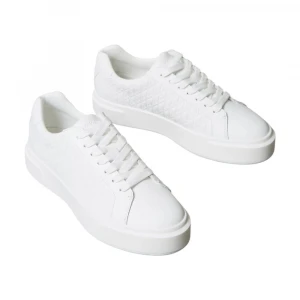 Leather Emblem Logo Trainers 1