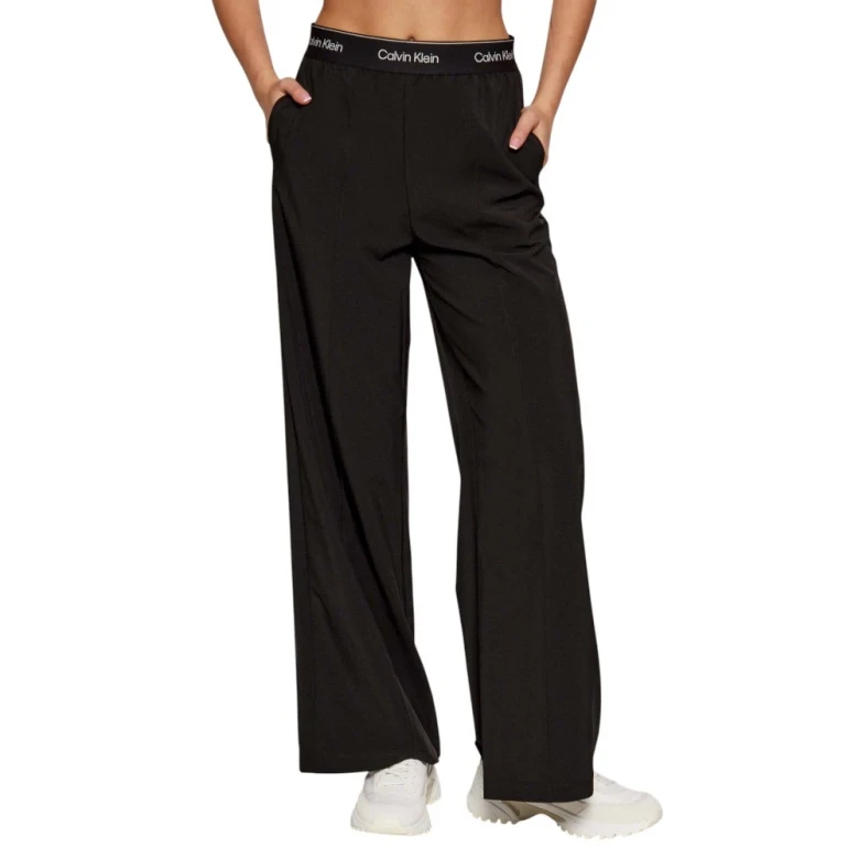 Performance Wide Leg Tracksuit Bottoms