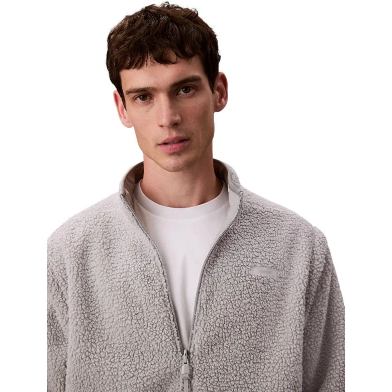 Reversible Sherpa Fleece Zip Up Jacket 2