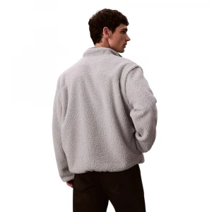 Reversible Sherpa Fleece Zip Up Jacket 1