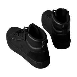 Classic Leather Zip High-Top Trainers 2