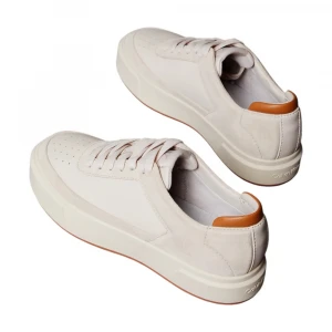 Leather and Suede Signature Trainers 2