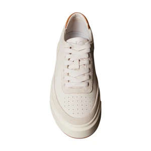 Leather and Suede Signature Trainers 3
