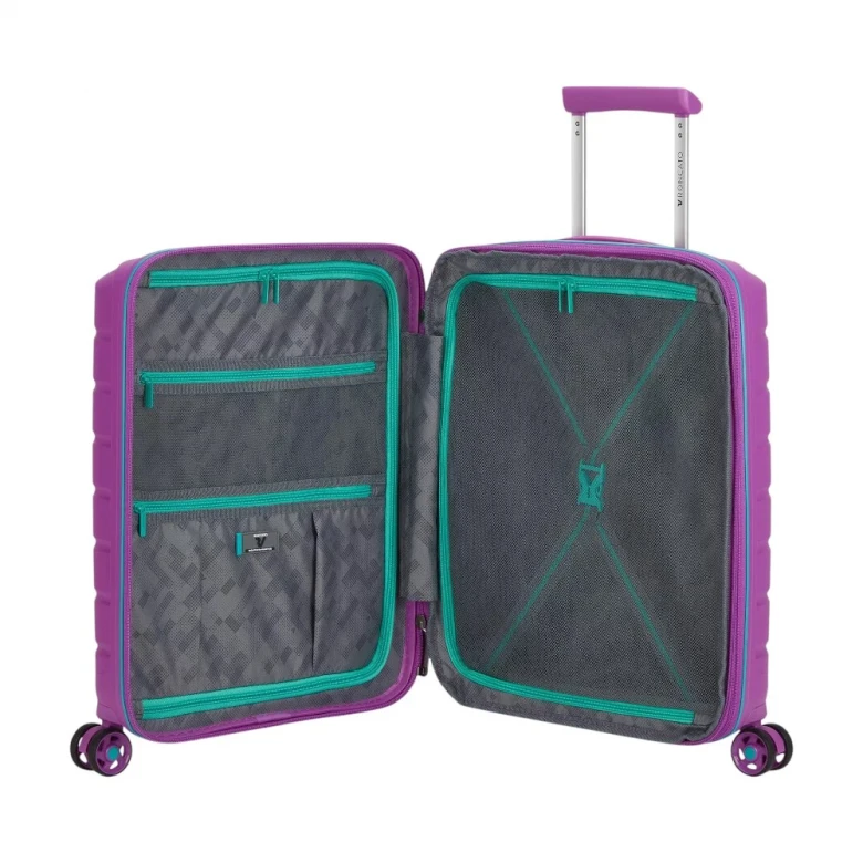 Чемодан Маленький Roncato Trolley 4r B-Flying Cyber Orchidea 3