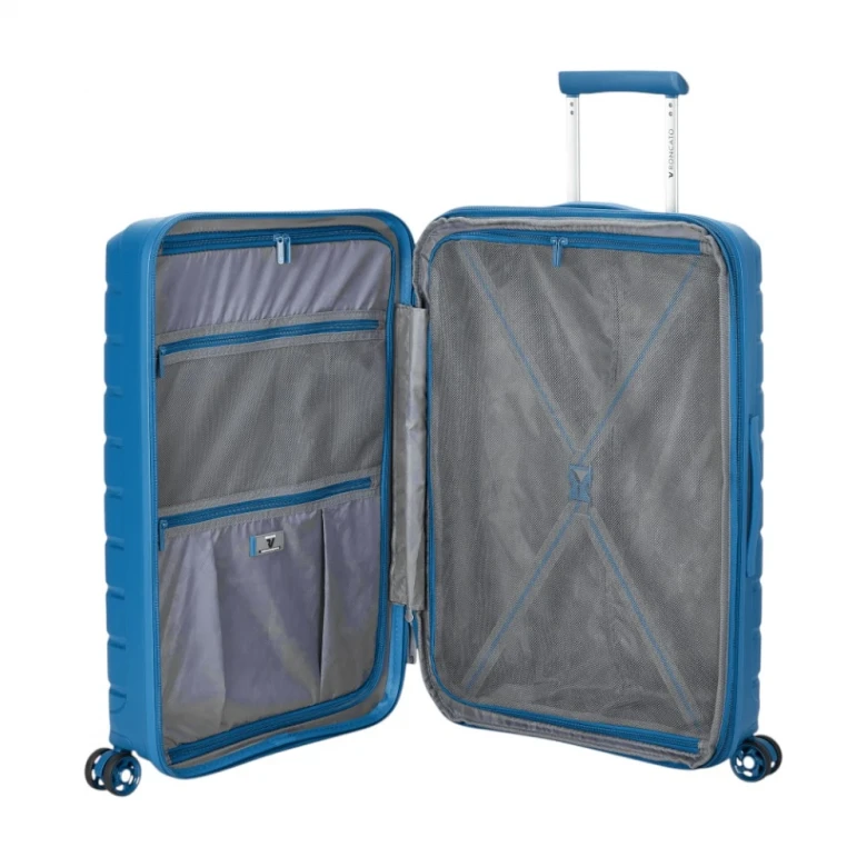 Чемодан Средний Roncato Trolley 4r B-Flying Denim 3